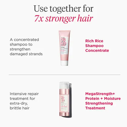 Briogeo DON’T DESPAIR REPAIR mega strength + rice water protein + moisture strengthening treatment 148ml