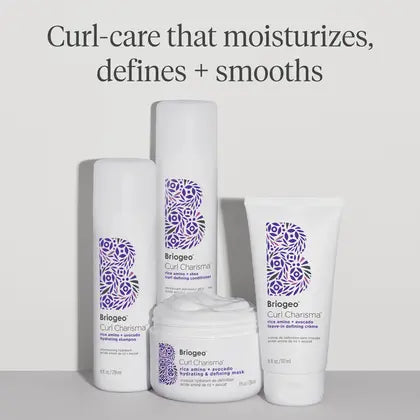 Briogeo CURL CHARISMA rice amino+avocado hydrating shampoo 236ml