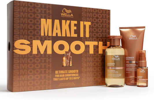 Wella MAKE IT SMOOTH ultimate smooth for hair smoothness that lasts up to 3 days