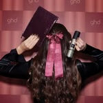 GHD Style gift set. For all hair types. Heat protection spray 120ml clip&bow.