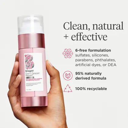 Briogeo DON’T DESPAIR REPAIR mega strength + rice water protein + moisture strengthening treatment 148ml