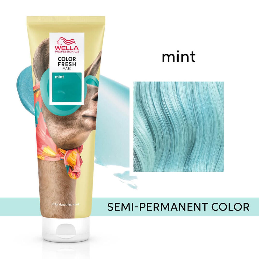 Wella Professionals Colour Fresh Mask - Mint 150ml