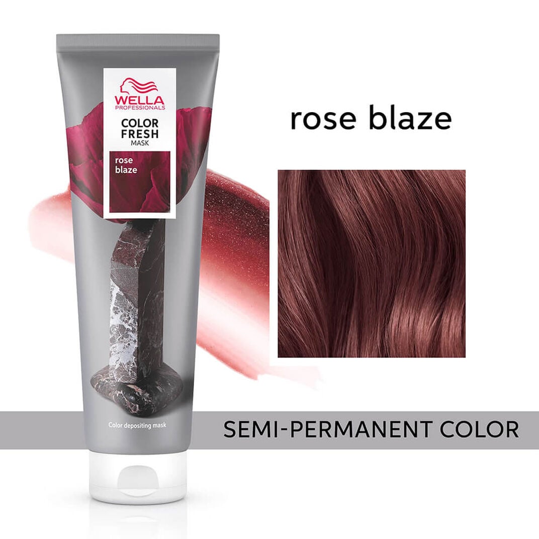 Wella Professionals Colour Fresh Mask - Rose Blaze 150ml