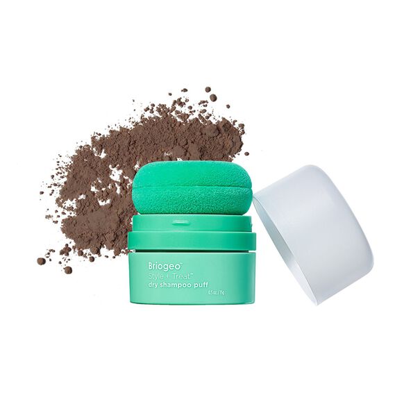 Briogeo Style + Treat Dry Shampoo Puff Dark Tinted 15g