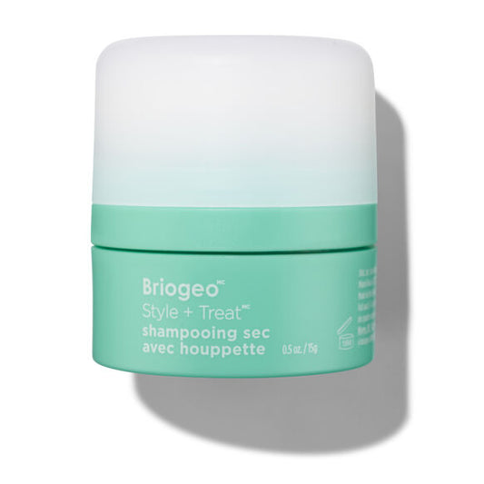 Briogeo Style + Treat Dry Shampoo Puff Dark Tinted 15g