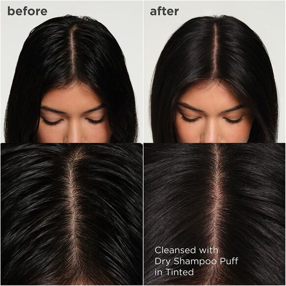 Briogeo Style + Treat Dry Shampoo Puff Dark Tinted 15g