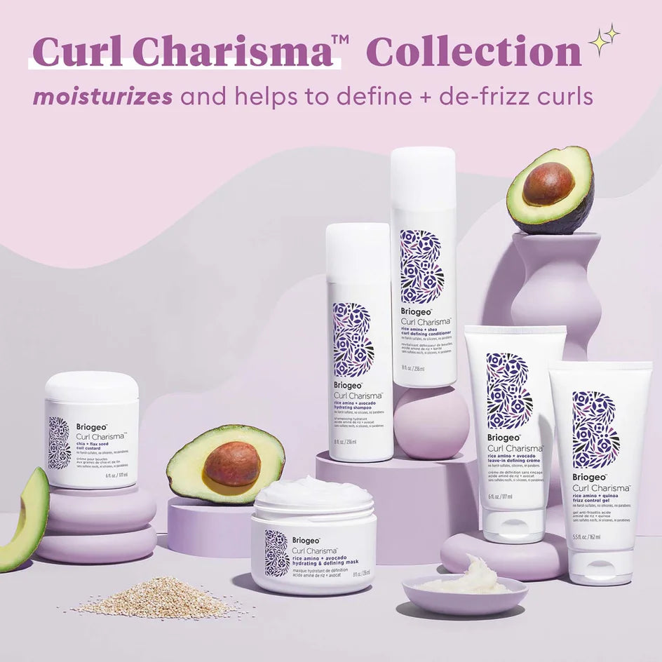 Briogeo Curl Charisma Rice Amino + Avocado Hydrating Shampoo 236ml