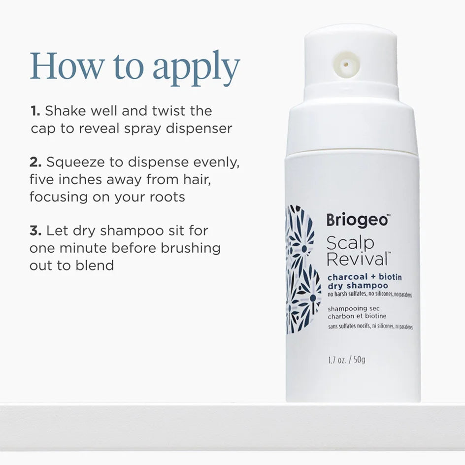 Briogeo Scalp Revival Charcoal + Biotin Dry Shampoo 50ml