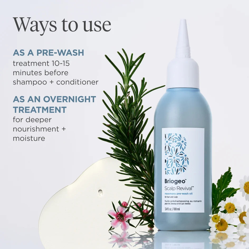Briogeo Scalp Revival Rosemary Pre-wash Oil For Hair And Scalp 100ml