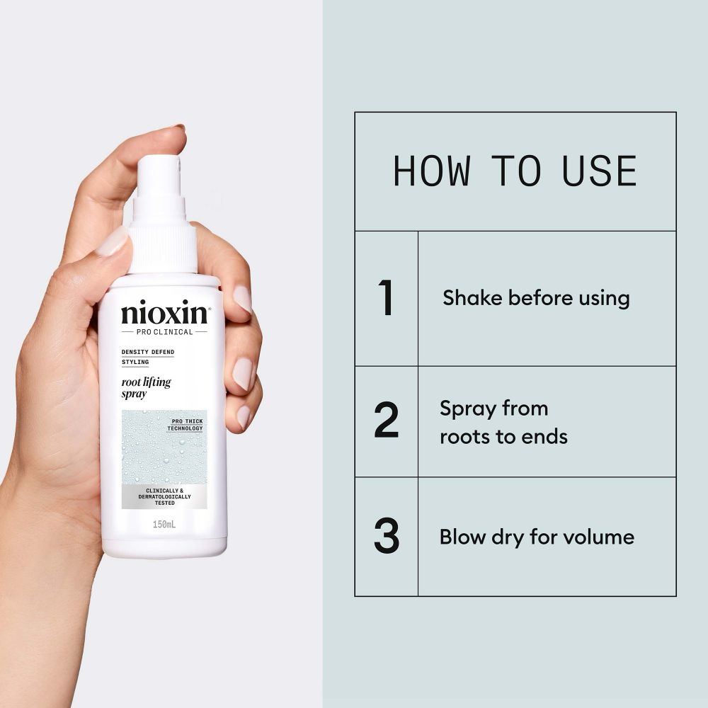 Nioxin Density Defend Styling Root Lifting Hair Spray 100ml