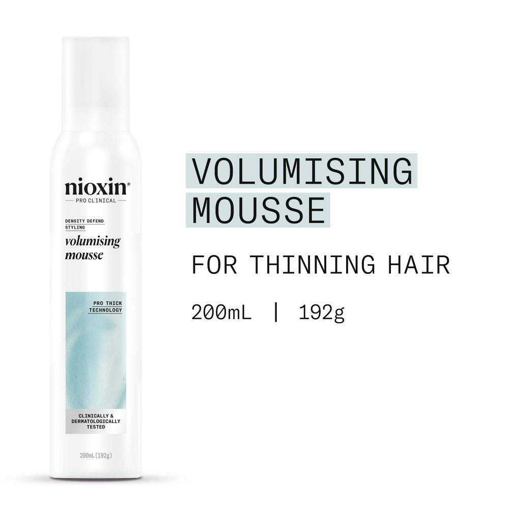 Nioxin Density Defend Volumising And Thickening Hair Mousse 200ml