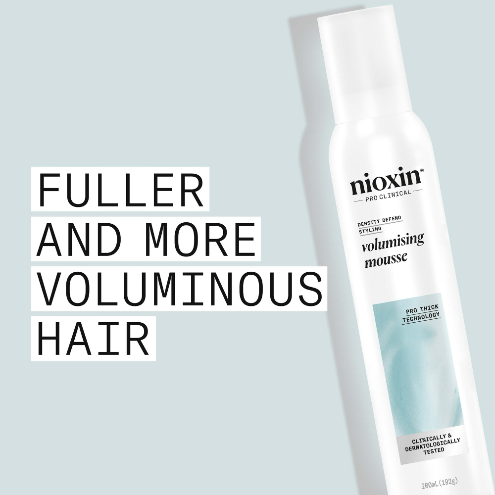 Nioxin Density Defend Volumising And Thickening Hair Mousse 200ml