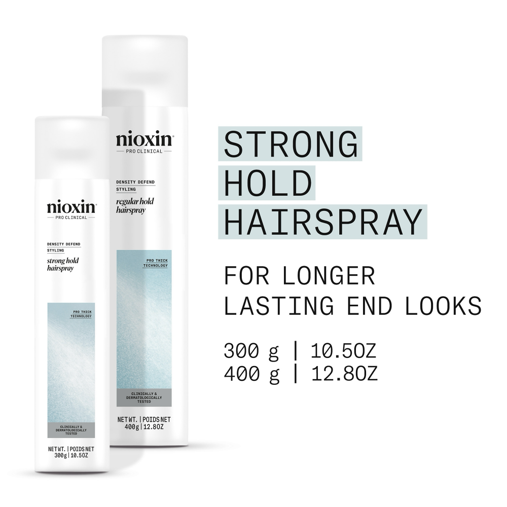 Nioxin Density Defend Styling Strong Hold Volume Hair Spray 300ml