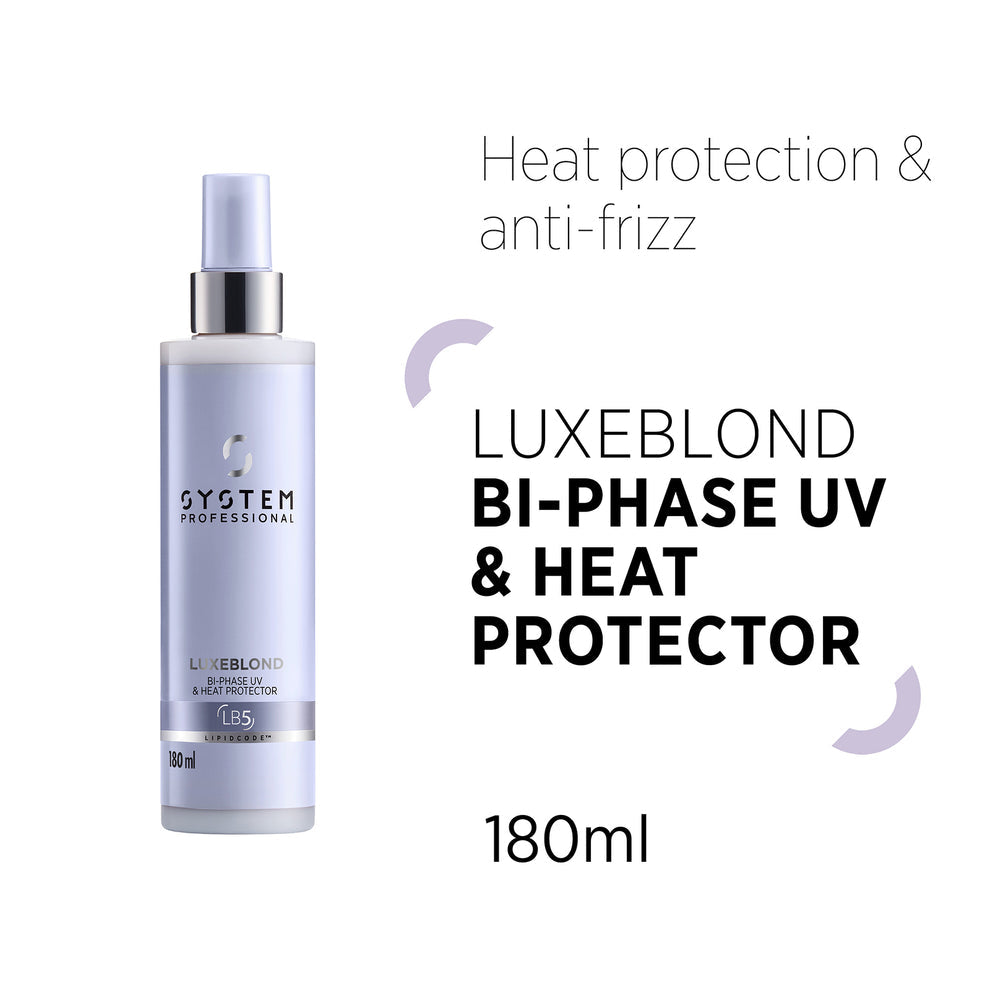 System Professional LuxeBlond Bi-Phase & Heat Protector 180ml